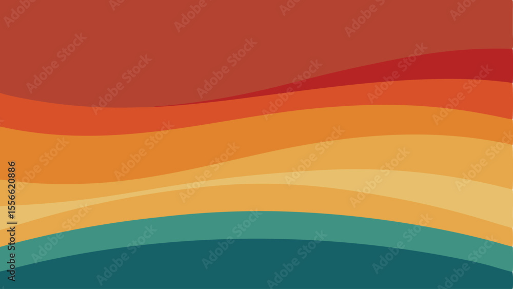 Abstract wavy layers in warm earth tones with transparent background for design Abstract wavy layers in warm earth tones with transparent background for design