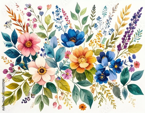 Vibrant floral arrangement