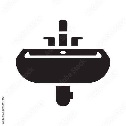 Bar of soap with bubbles solid glyph icon for washing and hygiene personal care product for cleaning hands and body with lather and foam vector