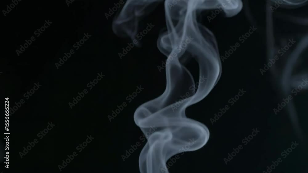 Abstract smoke swirls against a black background. The ethereal, flowing tendrils create a visually captivating image, perfect for artistic or conceptual projects. Abstract smoke swirls against a black background. The ethereal, flowing tendrils create a visually captivating image, perfect for artistic or conceptual projects.