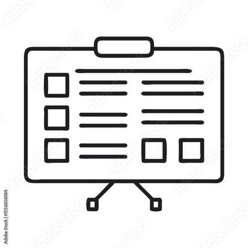 Visual Schedule Board Design for Effective Learning and Time Management