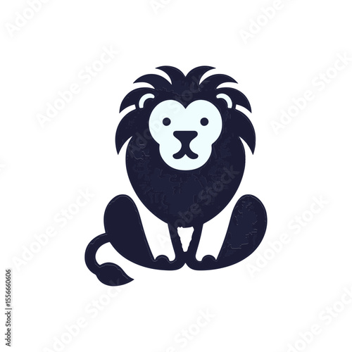 The jungle lion looks more cuddly than fierce