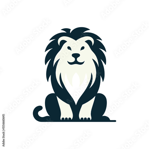 The jungle lion looks more cuddly than fierce