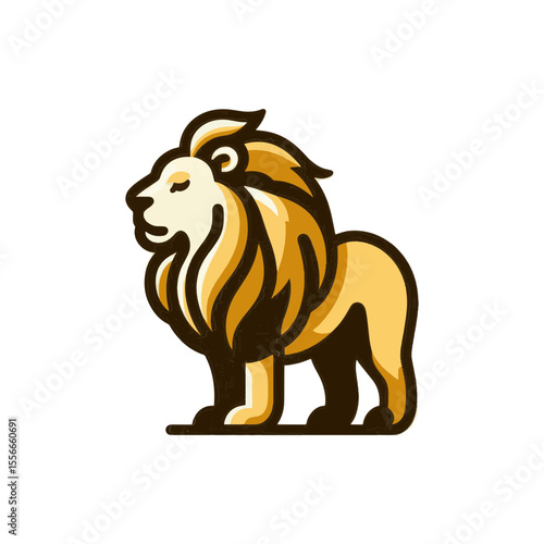 The jungle lion looks more cuddly than fierce