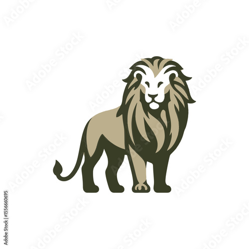 The jungle lion looks more cuddly than fierce