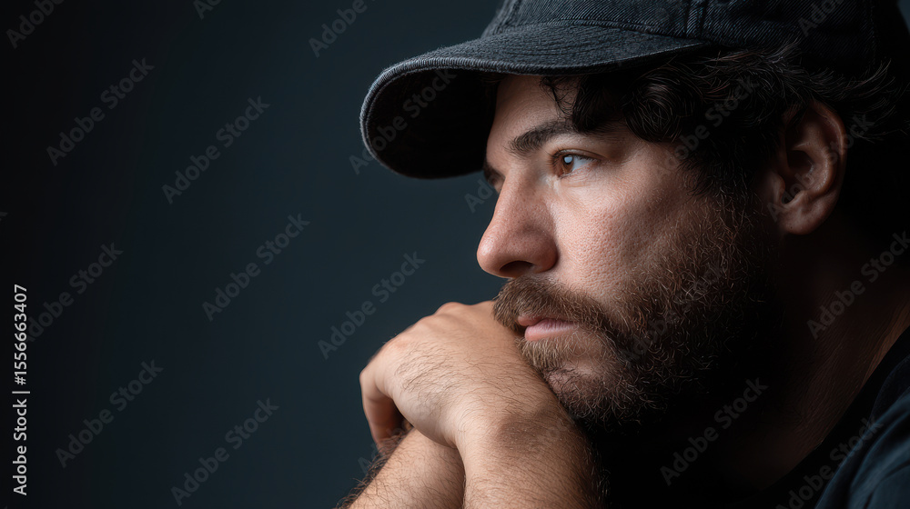 portrait of game designer positioned on left side of frame creative and inspired emotion portrait of game designer positioned on left side of frame creative and inspired emotion