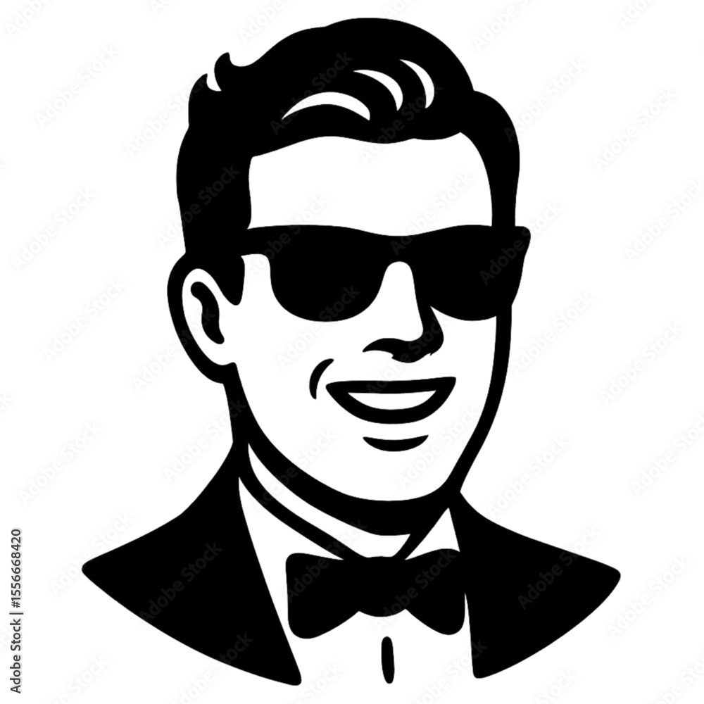 man with bow tie man with bow tie