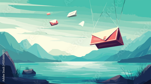 Phishing Hacking Online Scam Concept