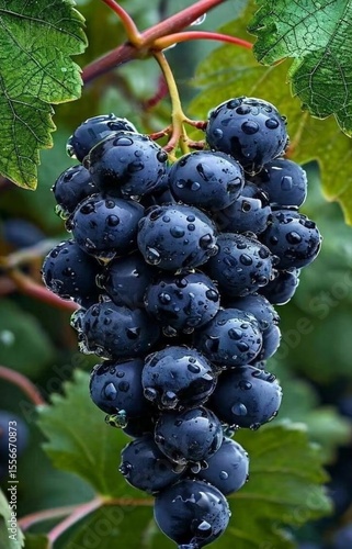 grapes on the vine