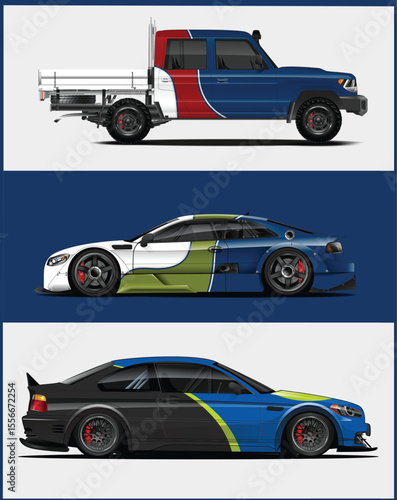 Custom Car Designs Pickup Truck and Sport Cars