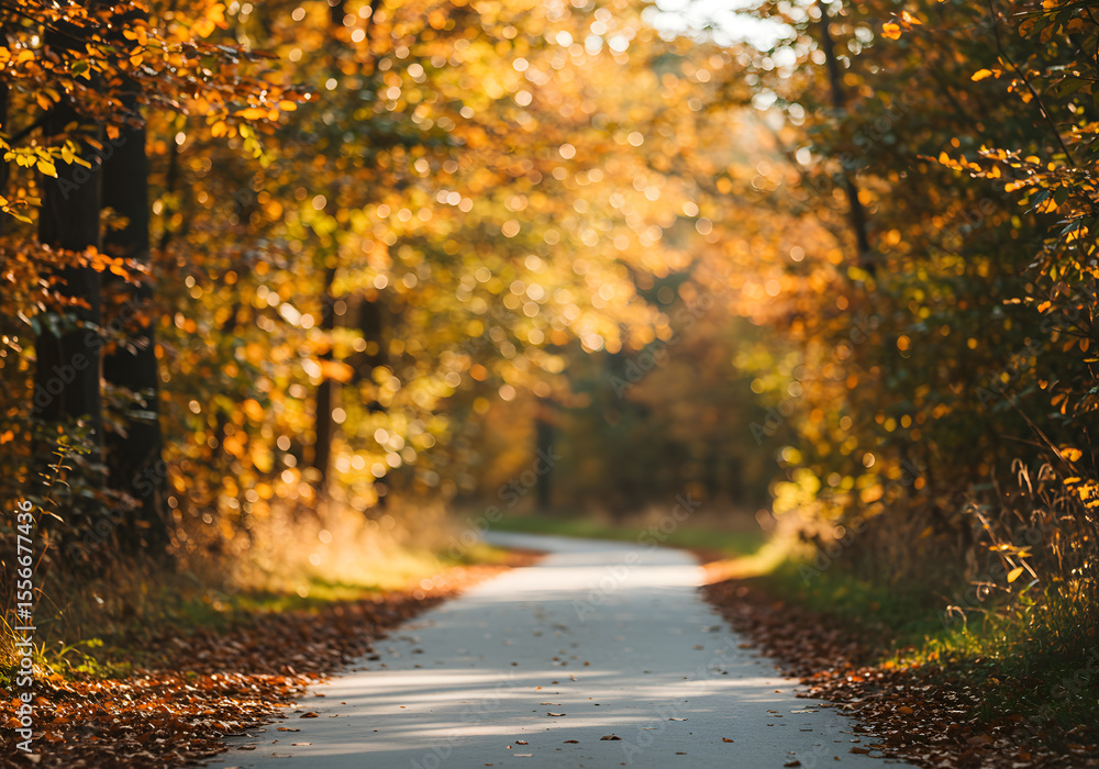 Obraz premium autumn in the park