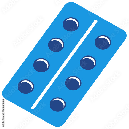 The icon of a strip of medicinal pills in a simple form is intended for married couples to prevent pregnancy.
