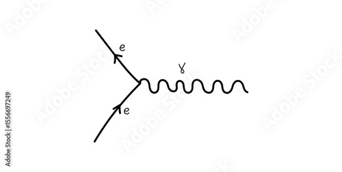 Primitive Vertex of the Feynman Diagram in Physics.