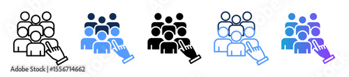 Candidate Selection multiple icon