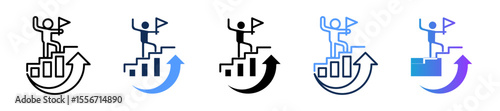 Succes multiple icon