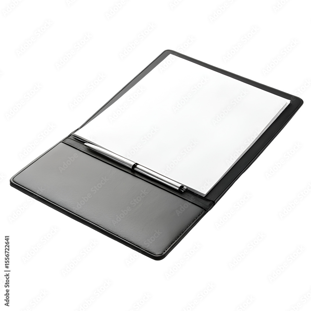 black folder with blank cover black folder with blank cover