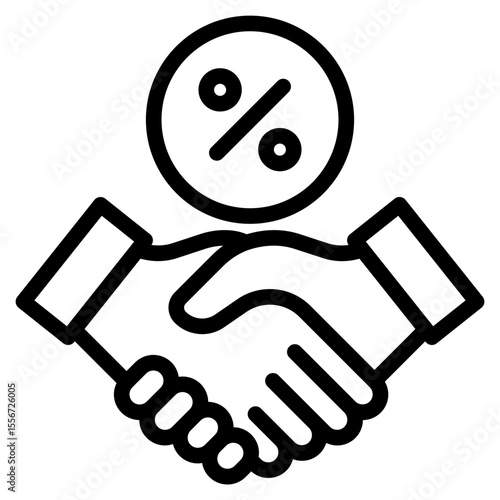 Peer to peer landing in vector illustration