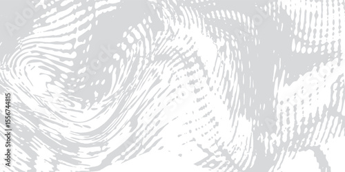 Distressed background in black and white texture with circles, spots, scratches, and lines. Abstract vector illustration.
