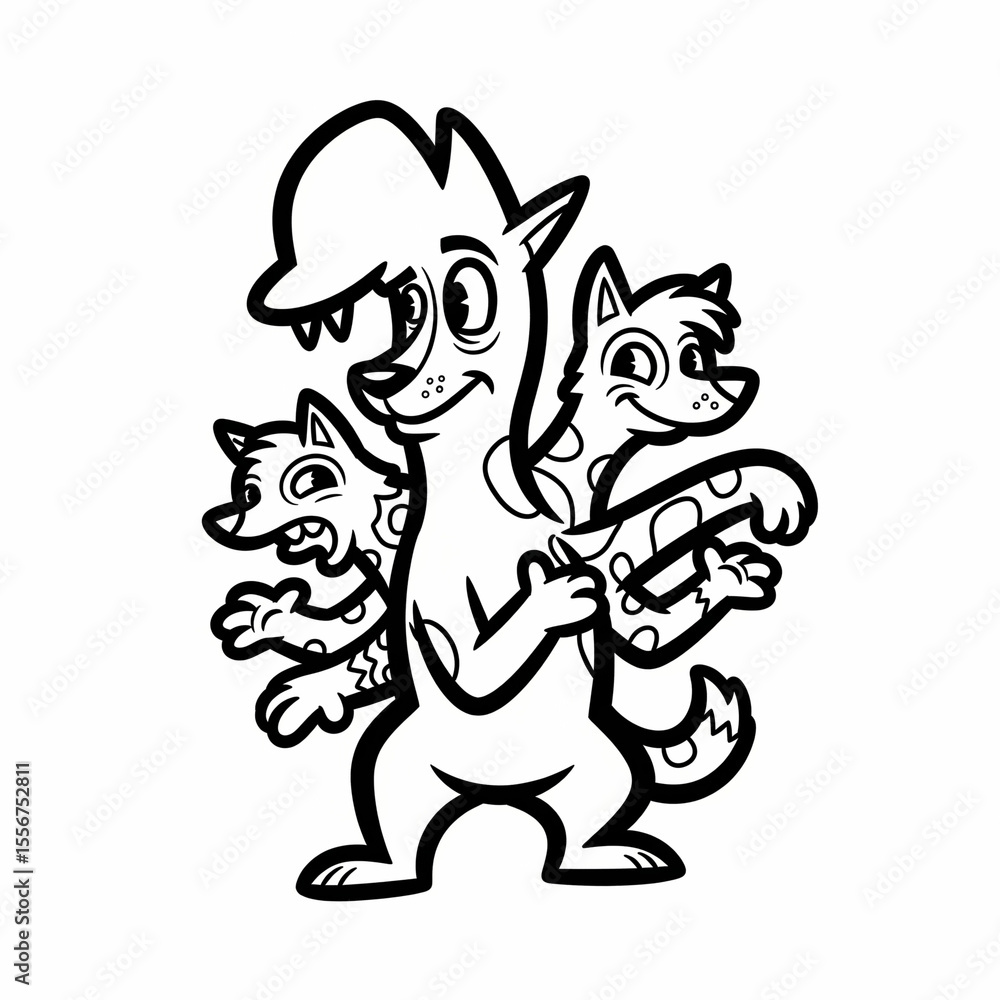 Obraz premium dragon and tree