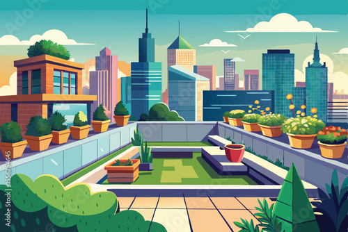 Chicago's urban downtown skyline and river showcase modern architecture, bustling streets, and a vibrant cityscape under the sky