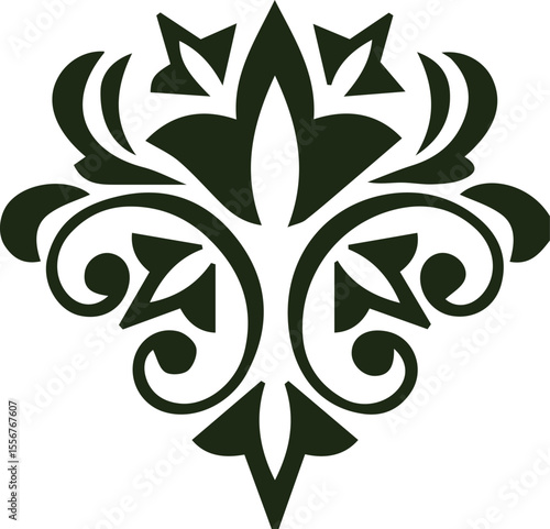 Beautiful flower art and mandala vector design