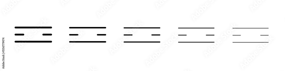 Road on landscape icon thin flat outline style vector sign Road on landscape icon thin flat outline style vector sign
