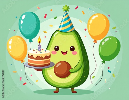 Cute happy birthday avo.