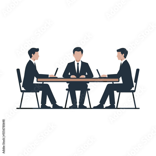 Business Meeting Team Collaboration and Strategy Session