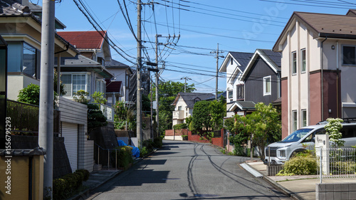 郊外の住宅街