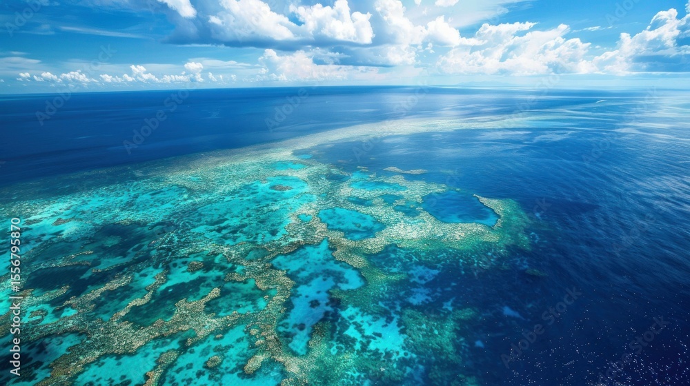 Scenic view of Great Barrier Reef from above stock photo --ar 16:9 --raw --v 6 Job ID: fbeb7f31-f376-4275-90a4-694d46f9e34a Scenic view of Great Barrier Reef from above stock photo --ar 16:9 --raw --v 6 Job ID: fbeb7f31-f376-4275-90a4-694d46f9e34a