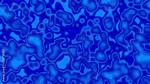 Abstract liquid fractal motion graphic background animation.