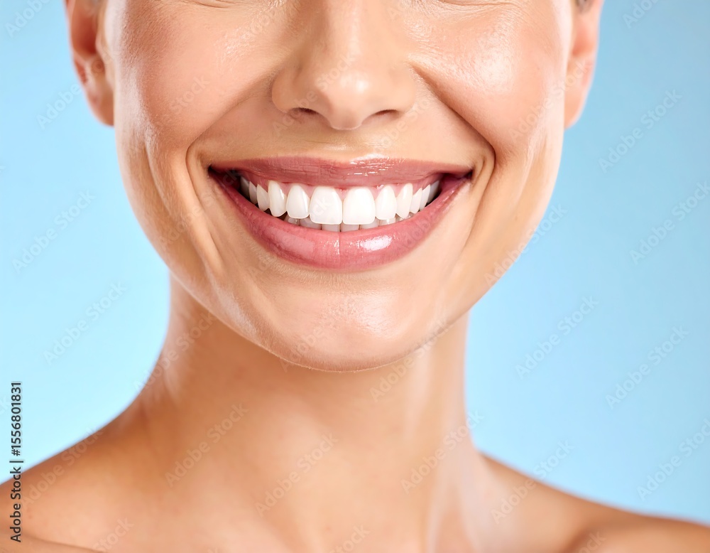 Obraz premium Close-up happy smile