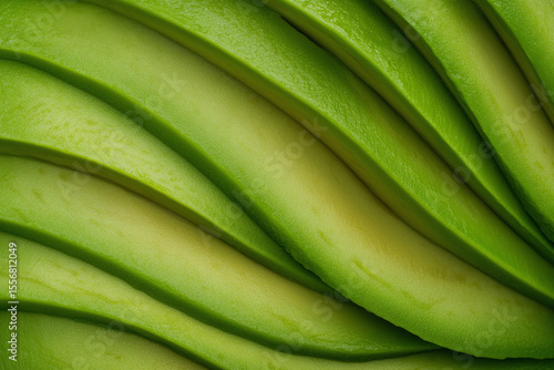 Close up of Sliced Avocado