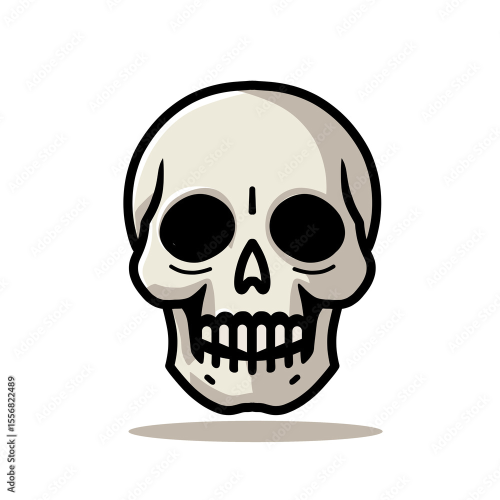 Fototapeta premium Image of Kull in Simple ArtStyle