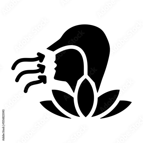 Ujjayi Breath Icon