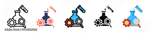 Science Management multiple icon