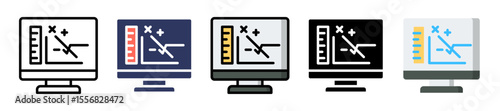 Mathematics Icon multiple icon