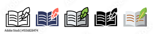 Literature Book multiple icon