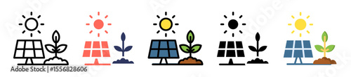 Green Energy multiple icon
