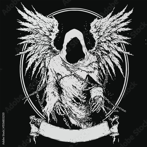 pirate skull with a sword