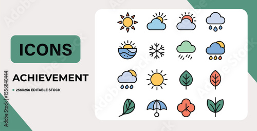 Weather & Seasons Icons