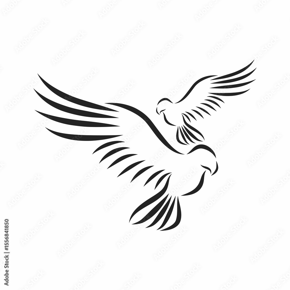 Obraz premium BIRD LOGO