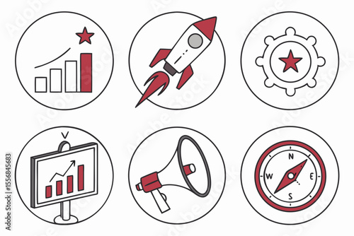 vector set of medical icons