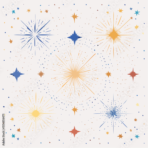 celestial-themed wallpaper with glowing stars and constellations that appear magically in the dark