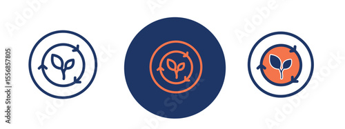set of colored pixel perfect conservation icon 1 unexanded, 1 silhouette. Conservation icon promoting natural resource protection and sustainability.