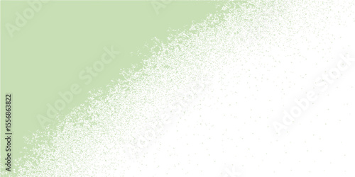 Abstract green background with grunge texture and vintage pattern design