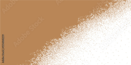 Sweet crystal grains of organic brown sugar and white chocolate create a textured, abstract food background