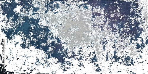 Abstract blue grunge background with frozen water drops and a cold, icy texture