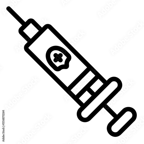 vaccine Line Icon