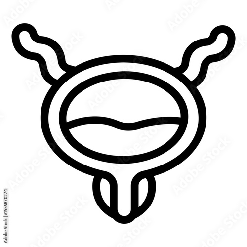 urine Line Icon